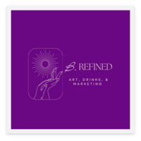 B.Refined Logo Sticker