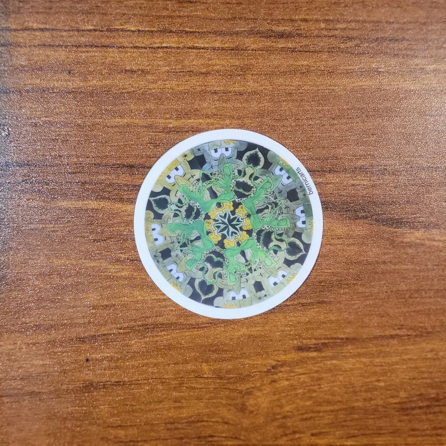 "Squidward" Circle Sticker